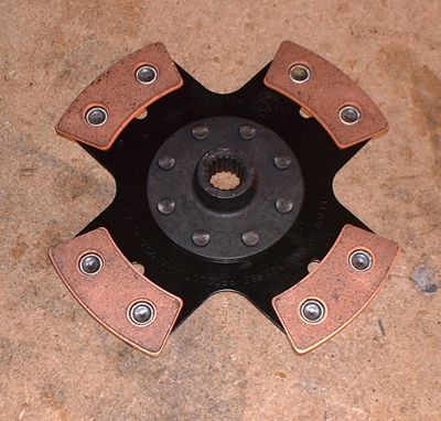 4-puck ACT racing clutch disc